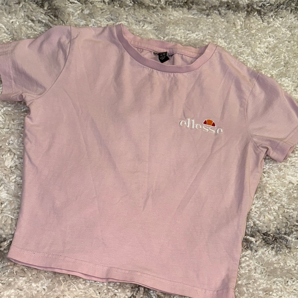 Ellesse  Pink Short Sleeve Tee